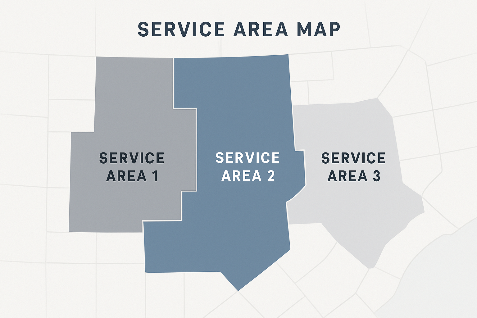ClearCreek Enterprises Service Area Map